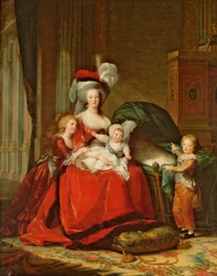 Marie-Antoinette (1755-93) et ses enfants