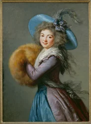 Mme Mole-Raymond (peinture sur bois)