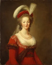 Portrait de Marie-Antoinette, reine de France