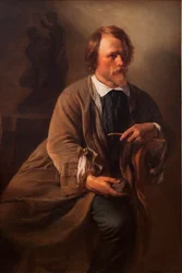 Le Sculpteur Jens Adolf Jerichau, le mari de l