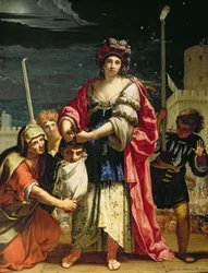 Judith avec la tête d