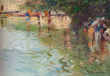 À Pontevedra, vers 1904