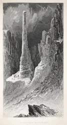 Monument de Tennyson, illustration de 