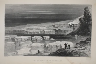 Le Grand Glacier de Humboldt, illustration de 