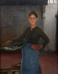 Une pêcheuse de Zandvoort, 1884