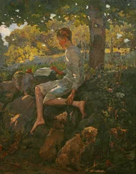 La demi-journée de congé, 1909