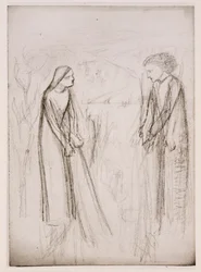 Annonciation, peut-être, vers 1970-77