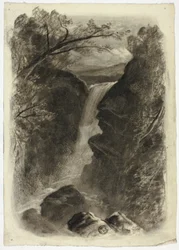 Cascade de montagne