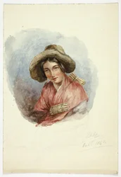 Portrait de paysanne
