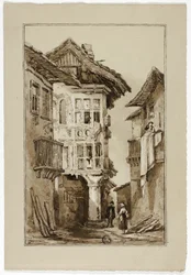 Scène de Rue Rustique