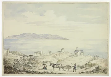 Vue de Dalkey depuis la Route
