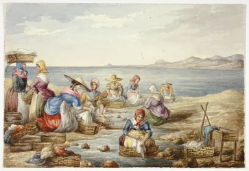 Lavandière à Nice
