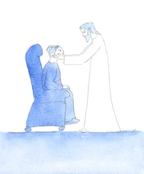 Après la confession : Le Christ a pris mon visage dans ses mains et m