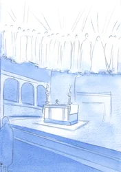 Tous ceux qui prient sincèrement, pendant le Saint Sacrifice de la Messe, prient par le Christ, et avec les Saints du Ciel