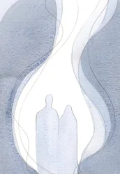 Alors que je priais, en communion avec le Christ et sa Mère, ma petite flamme de prière faisait partie de la grande flamme, montant