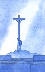 À chaque messe, nous nous tenons à côté du Christ crucifié pour notre salut