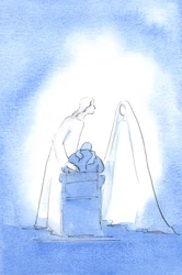 À la messe de Pâques, j