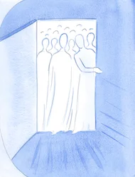 À ce sanctuaire, la porte du Ciel s