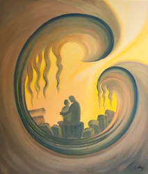 Le Christ vient volontiers à nous dans la prière pour nous aider à désencombrer nos âmes du péché et du ressentiment. Il veut que nous lui fassions confiance et que nous ne nous inquiétions pas, 2000