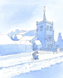 Le Christ est heureux lorsque nous faisons de grands efforts pour assister à la messe et le recevoir dans la Sainte Communion, même en luttant contre la neige et dans des circonstances difficiles pour atteindre l