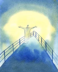 Le Christ est avec Son Église, pendant le Saint Sacrifice de la Messe, priant en notre nom