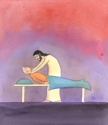 Le Christ nous regarde tous avec beaucoup de tendresse et d