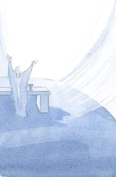 Le Christ soutient son Église sainte à chaque moment de sa vie, les bras tendus alors qu