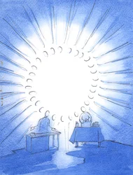 Le Christ unit ses amis sur terre dans la 