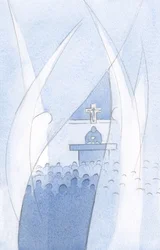 Chaque Saint Ange Gardien obéit à la volonté du Christ en vénérant celui que le Christ lui demande de garder.