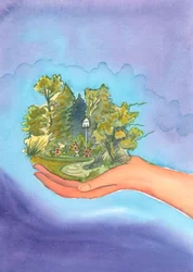 Dieu a créé le monde et a donné la vie à tout ce qui vit, et Il se réjouit de notre joie dans la beauté qui nous entoure, qui a sa source en Lui