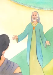 Dieu le Père regarde avec une bonté infinie chaque fois qu