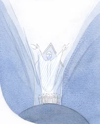 Ici, pendant la messe, le Christ est vraiment présent avec nous, sur Terre, priant le Père, avec nous rassemblés autour de Lui