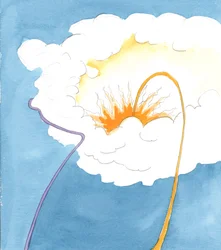 Comment pouvons-nous entrer au paradis  La divinité est comme un nuage impénétrable dans lequel personne ne peut entrer par ses propres efforts, ou en gagnant l