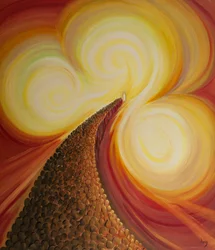 Jésus se tient au cœur de la divinité, se réjouit de notre louange au Père, et aspire à ce que nous le rejoignions au ciel.