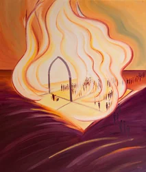 Nos églises catholiques sont des espaces sacrés où le feu divin du Christ est offert au Père à la messe