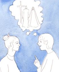 Notre Père céleste regarde avec délice tous ceux qui parlent aux autres de Son Fils, Jésus, et de la Sainte Mère de Jésus, Marie
