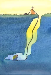 Notre prière est comme une ligne de vie descendue du Ciel pour aider ceux qui sont perdus et piégés dans les difficultés