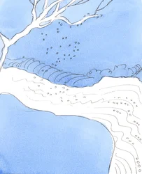 Les personnes qui vivent sans but clair ou engagement envers ce qui est bon sont comme des pétales qui tombent dans une rivière, sont ballottées par le courant et finissent par être emportées par une cascade pour ne plus être vues