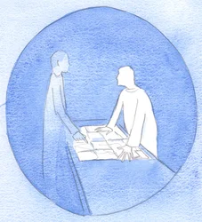 Certains, qui hésitent à suivre le Christ, montrent la carte de la vie, exigeant que le Christ les guide uniquement sur un terrain facile