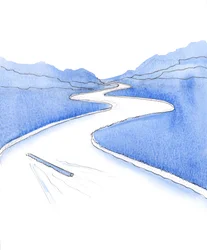 Parfois, nos épreuves ne disparaissent pas rapidement. Nous pouvons nous imaginer comme une bûche, emportée par le courant, même si elle heurte parfois la rive, ou semble faire peu de progrès
