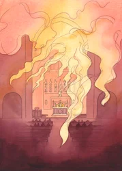 Le Dieu Très-Saint et Majestueux est présent avec nous dans notre sanctuaire, comme un feu flamboyant qui s