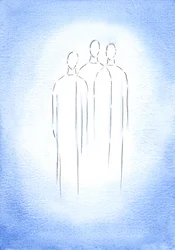 La Sainte Trinité, un seul Dieu, trois Personnes, vit dans l
