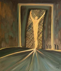 Le sacrifice de Jésus a ouvert un passage vivant à travers le rideau vers le Saint des Saints, vers la lumière de Dieu, afin que nous puissions entrer au ciel