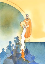 Les principales tâches de ceux qui partagent le sacerdoce du Christ sont de sauver les âmes, de les laver par le Précieux Sang du Christ, par Son Sacrifice et Ses sacrements