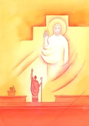 À travers chaque évêque en communion avec le Pape, Dieu le Père nous sanctifie, nous enseigne et nous guide, 2002