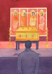 Nous avons une relation vivante avec les Saints qui sont morts, nous devrions donc leur parler