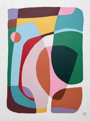 Formes abstraites éclatantes