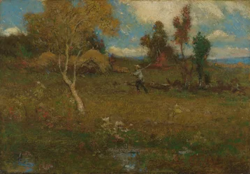 Retour de la ferme, vers 1915-1920