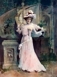 Ada Reeve dans Florodora, vers 1902