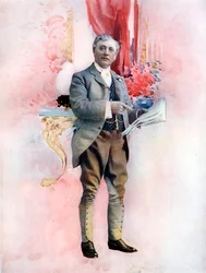 Charles Groves dans The Elder Miss Blossom, vers 1902